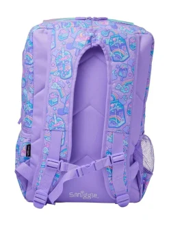Best Smiggle Trailblazer Foldover Attach Backpack Purple