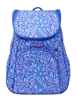 Sale Smiggle Surreal Access Backpack Sky Blue