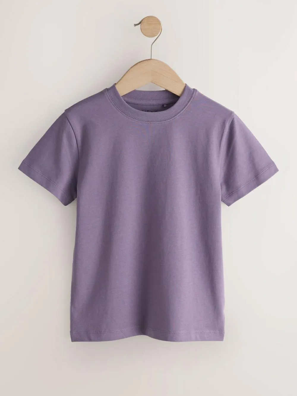 Next Soft Purple Regular Fit Short Sleeve T-Shirt (3-16yrs)^BOY T-Shirts