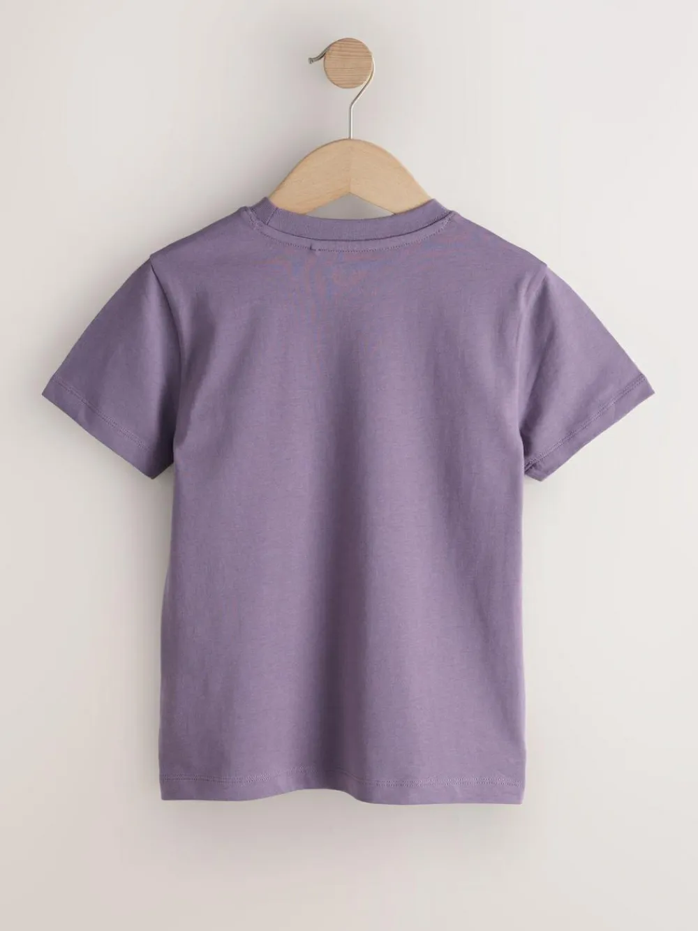 Next Soft Purple Regular Fit Short Sleeve T-Shirt (3-16yrs)^BOY T-Shirts