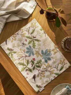 Sophie Allport Cream Orchard Birds Washable Placemats^ Branded Kitchenware|Table Linen, Placemats & Coasters