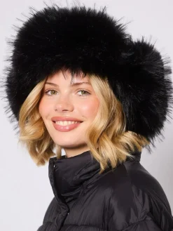 South Beach Faux Fur Ski Trapper Hat^Women Hats