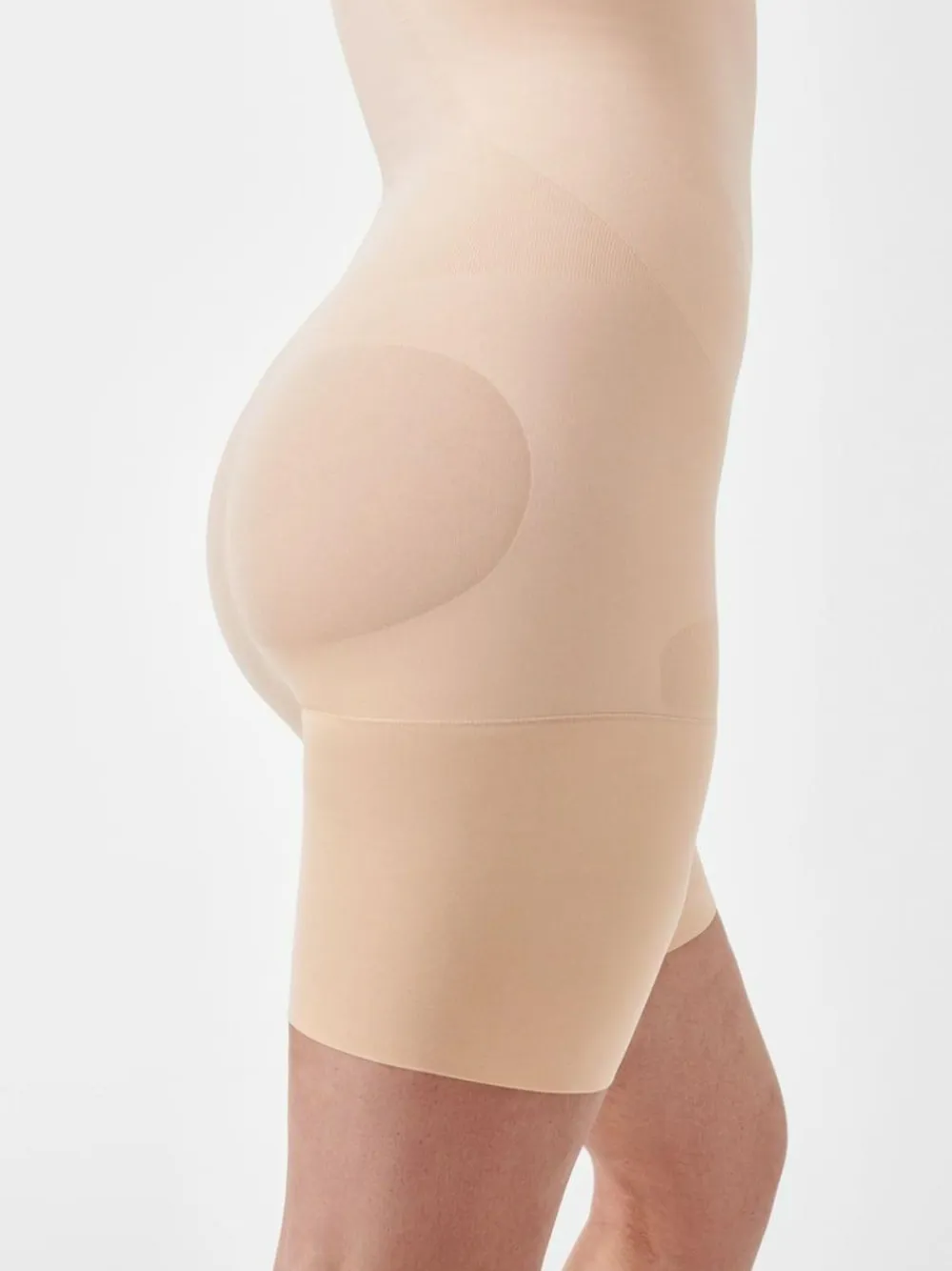 Spanx sculpt™ Seamless Power Open-Bust Mid-Thigh Bodysuit^Women Shapewear