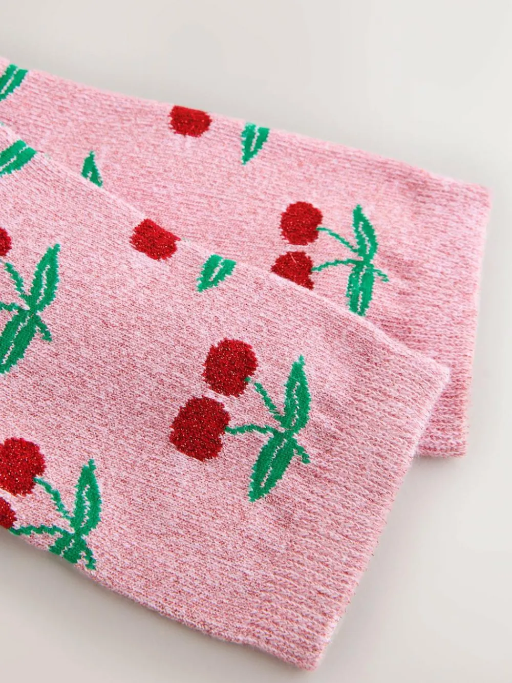 Best Next 1 Pack Ankle Socks in a Gift Box Sparkle Cherries