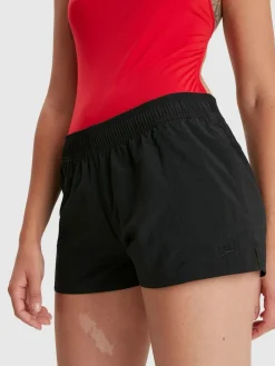 Hot Speedo Black Womens Essential Swim Shorts