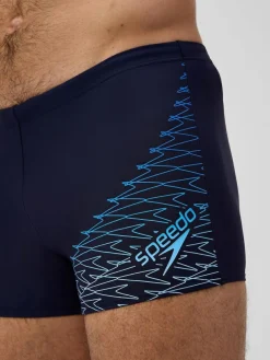 Best Speedo Medley Logo Aqua Shorts Blue