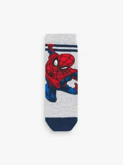 Sale Next Spiderman Character Cotton Rich Socks 5 Pack