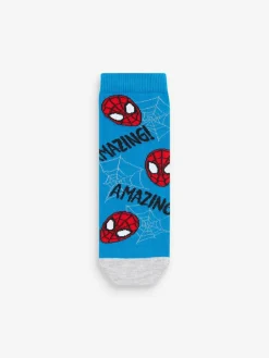 Sale Next Spiderman Character Cotton Rich Socks 5 Pack