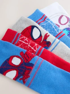 Discount Next Spidey And His Amazing Friends Character Cotton Rich Socks 5 Pack