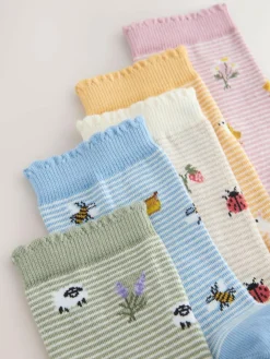 Next Ankle Socks 5 Pack^Women Nightwear|Socks & Tights