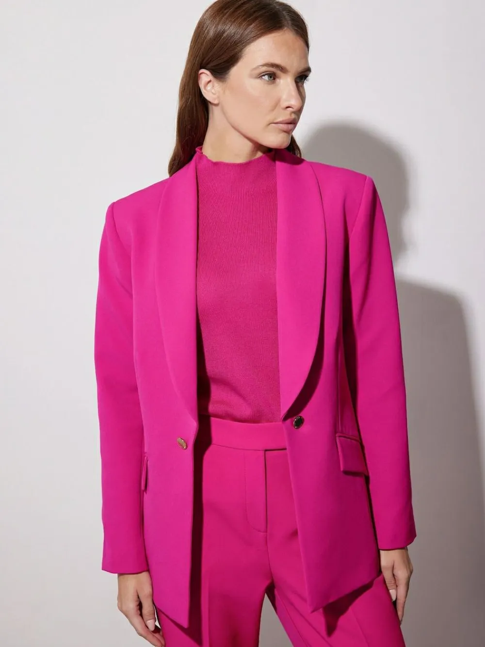 Star by Julien MacDonald Pink Button Detail Tailored Jacket^Women Blazers|Suits & Tailoring