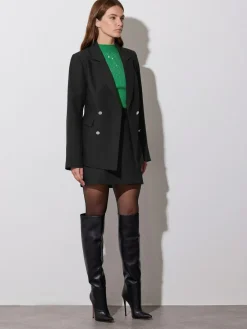 Star by Julien MacDonald Black Double Breasted Tailored Jacket