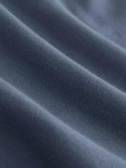 Next Steel Blue Regular Fit Heavyweight Cotton Rich Crew Neck Sweatshirt^ Sweatshirts & Hoodies|Sweatshirts & Hoodies