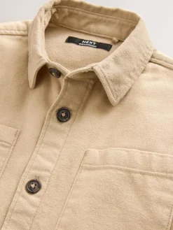 Next Brushed Overshirt (3-16yrs)^BOY Coats & Jackets|Snowsuits & Coats