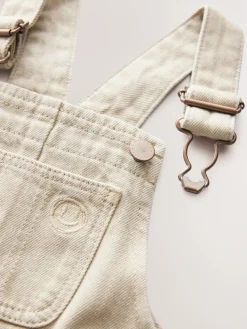 Next Stone Cargo 100% Cotton Dungarees (3mths-7yrs)^BOY Dungarees