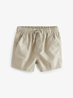 Next Stone Cream Pull On Shorts (3mths-7yrs)^BOY Shorts|Shorts