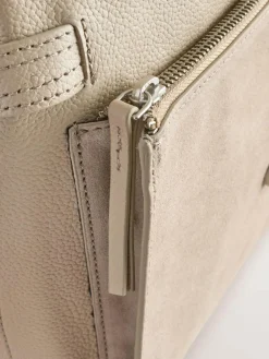 Next Stone Leather Pocket Messenger Bag^Women Bags