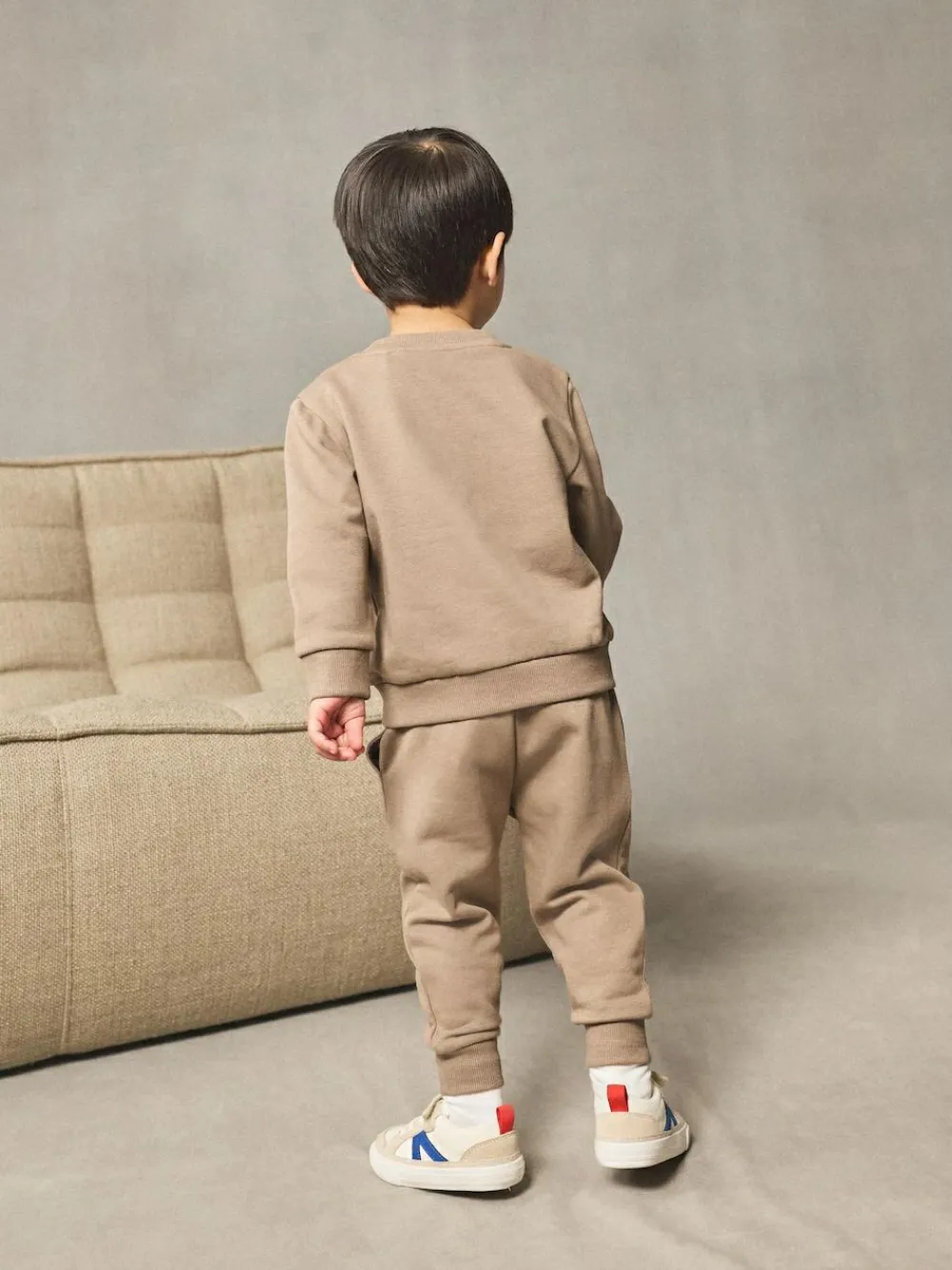 Next Stone Logo Sweatshirt And Joggers Set (3mths-7yrs)^BOY Sets & Co-Ords|Sets & Co-Ords