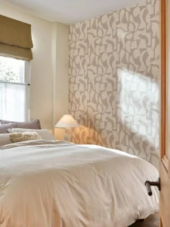 Online Next Stone Natural 400 Thread Count Egyptian Cotton Sateen Luxury Duvet Cover and Pillowcase Set