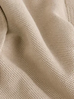 Clearance Next Pintuck 100% Cotton Joggers (3mths-7yrs) Stone