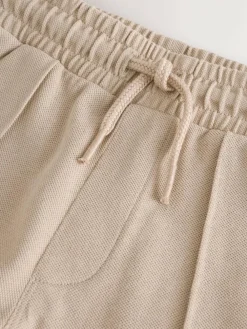 Clearance Next Pintuck 100% Cotton Joggers (3mths-7yrs) Stone