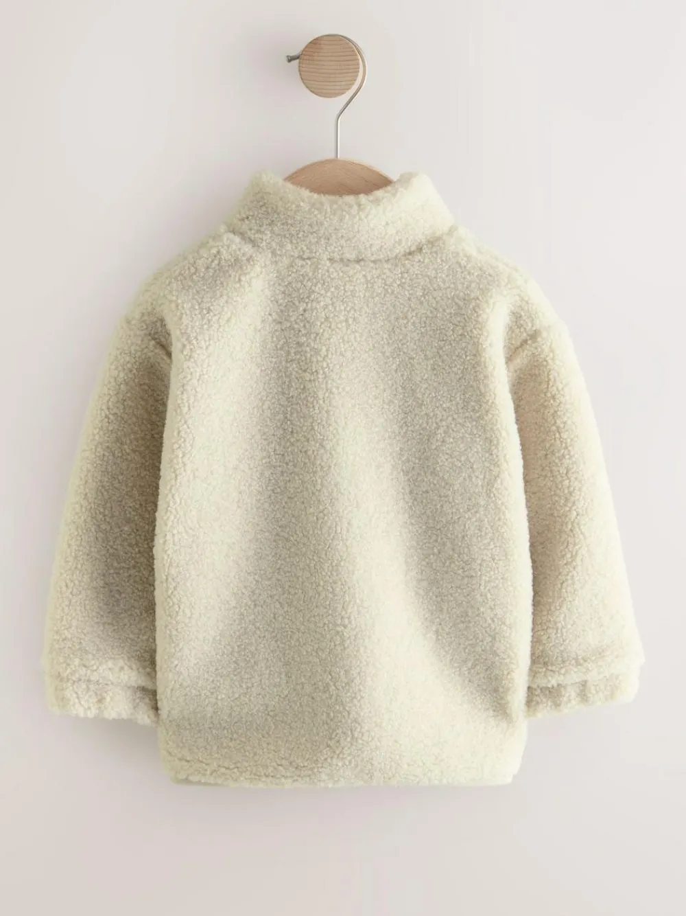 Next Stone Plain Funnel Neck Fleece Zip Through Fleece (3mths-7yrs)^BOY Baby Winter Clothing|Coats, Jackets & Pramsuits