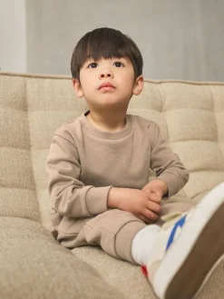 Next Stone Plain Sweatshirt And Joggers Set (3mths-7yrs)^BOY Sweatshirts & Hoodies|Sweat Pants