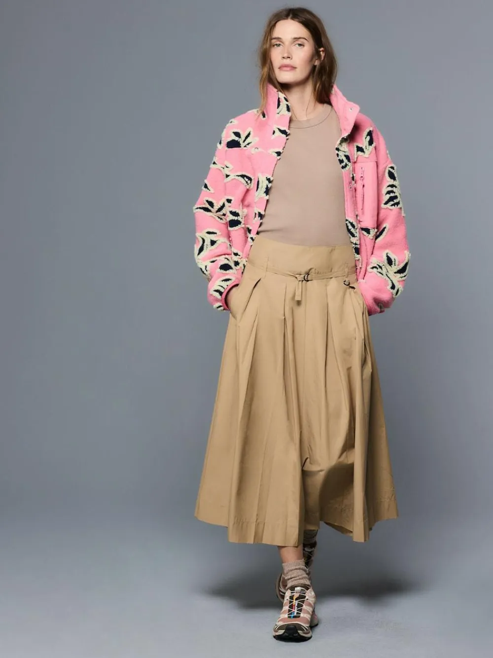 Next Pleated Midi Skirt^Women Skirts