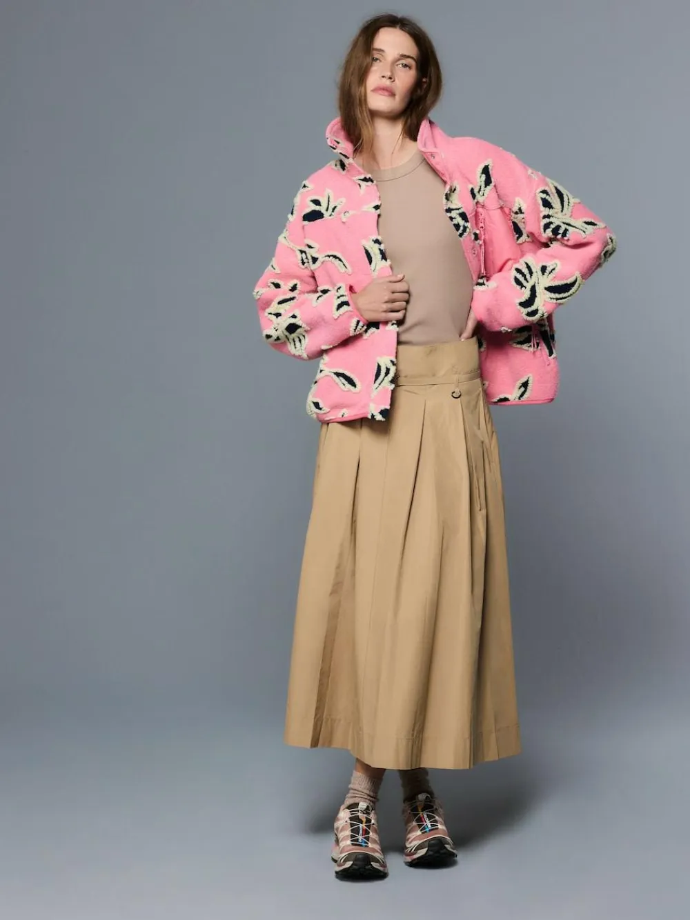 Next Pleated Midi Skirt^Women Skirts