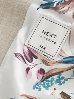 Next Regular Fit Motionflex Stretch Waistcoat Stone