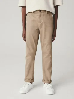 Hot Next Stone Regular Fit Stretch Chino Trousers (3-17yrs)