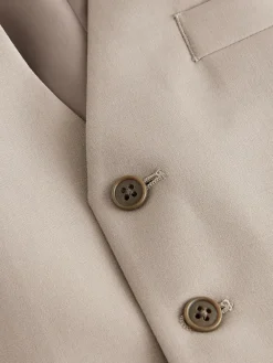 Next Regular Fit Wool Blend Motionflex Waistcoat^ Vests