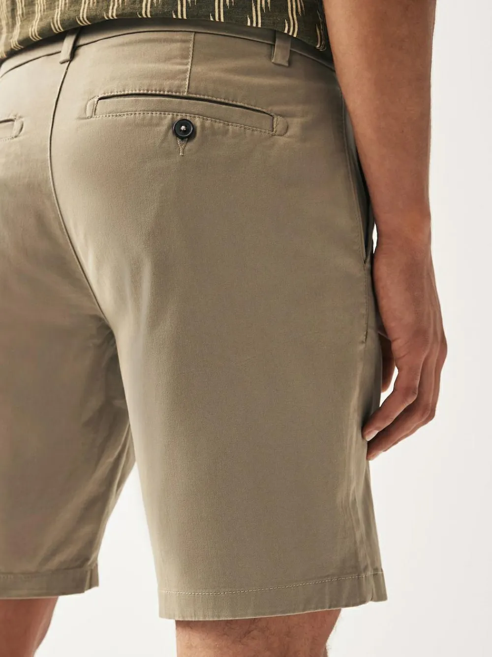Next Relaxed Fit Stretch Chinos Shorts^ Shorts