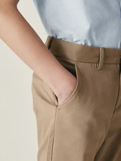 Next Stone Skinny Fit Stretch Chino Trousers (3-17yrs)^BOY Joggers|Pants & Chinos