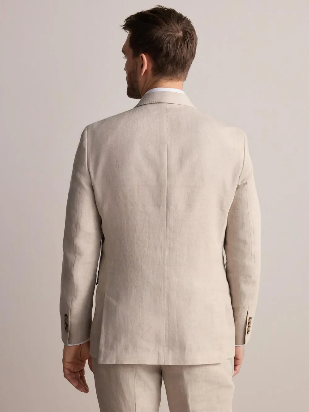 Next Slim Fit Leomaster Italian 100% Linen Suit Jacket^ Suits & Tuxedos