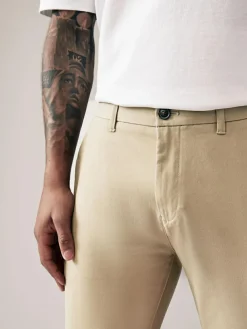 Discount Next Stone Slim Fit Stretch Chinos Trousers