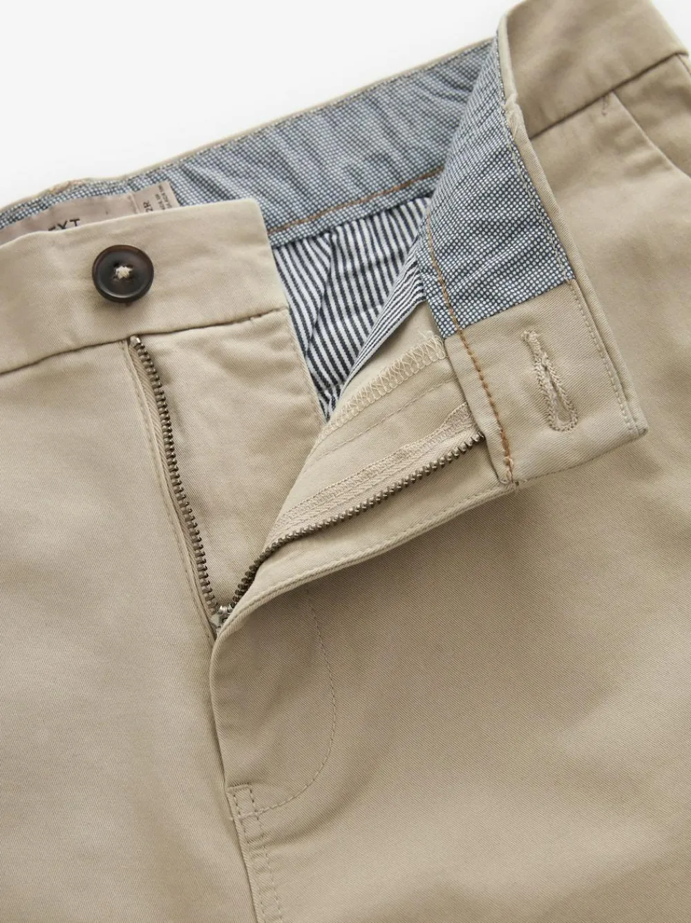 Sale Next Stone Slim Fit Stretch Chinos Shorts