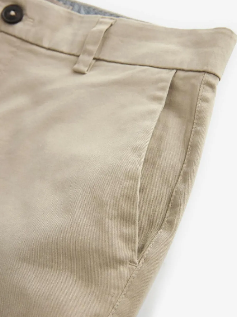 Sale Next Stone Slim Fit Stretch Chinos Shorts
