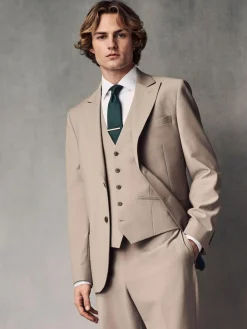 Next Slim Fit Wool Blend Motionflex Suit Jacket^ Suits & Tuxedos