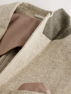 Next Stone Slim Fit Wool Blend Donegal Suit Jacket^ Blazers & Formal Jackets