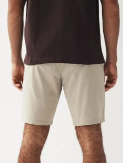New Next Stone Straight Fit Stretch Chinos Shorts