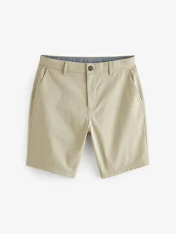 New Next Stone Straight Fit Stretch Chinos Shorts