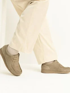 Discount Next Suede Apron Shoes Stone