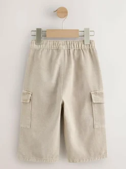 Next Wide Leg Cargo Trousers (3mths-7yrs)^BOY Joggers|Pants & Chinos