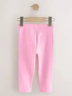 Sale Next Sugar Pink Plain Leggings (3mths-7yrs)