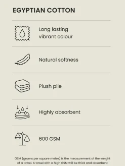 Next Sunshine Yellow Egyptian Cotton Towel^ Towels & Bathmats