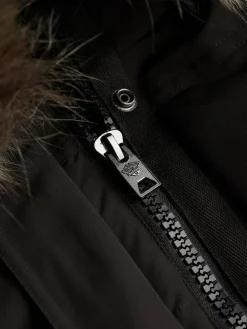 Superdry Black Everest Hooded Bomber Jacket^Women Coats & Jackets|Coats & Jackets