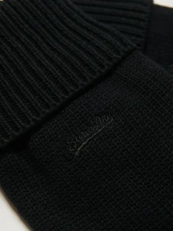 Superdry Knitted Logo Gloves^ Hats, Gloves & Scarves|Hats, Scarves & Gloves