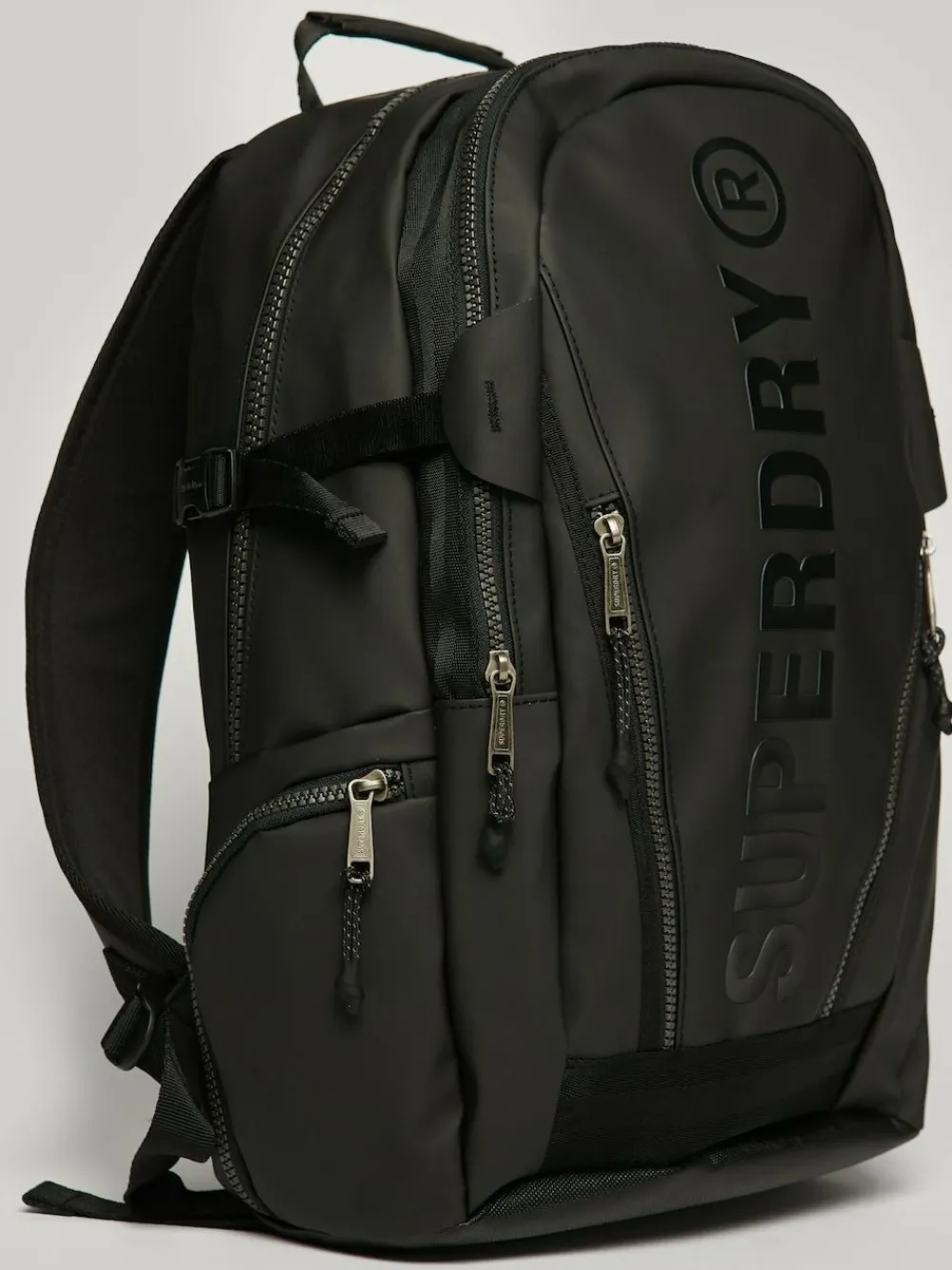 Superdry Black Tarp Rucksack^ Bags