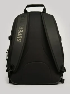 Superdry Black Tarp Rucksack^ Bags